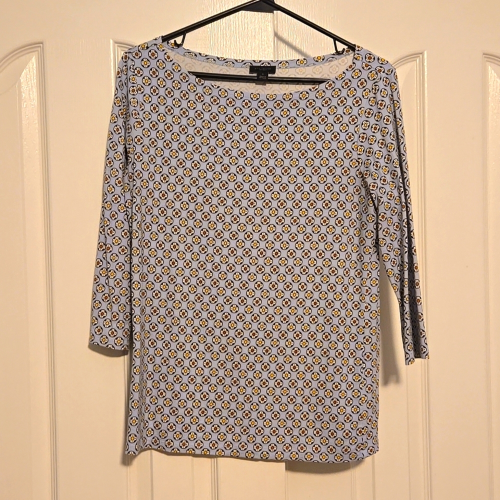 Ann Taylor Blue Top Size S